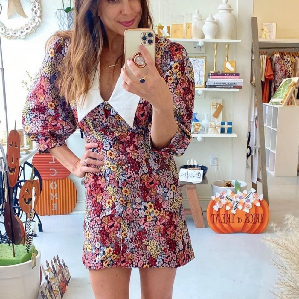 Moodie Collared Mini Dress